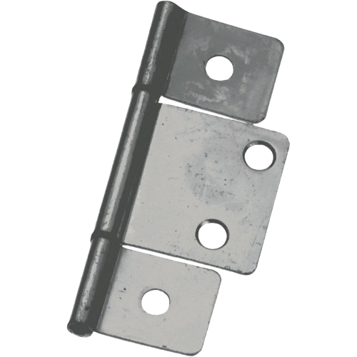 No. 1309-EXT extended non-mortise hinge in satin nickel