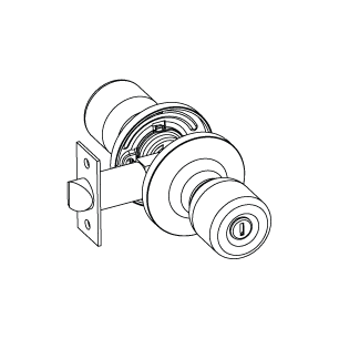 2-Series Privacy lockset