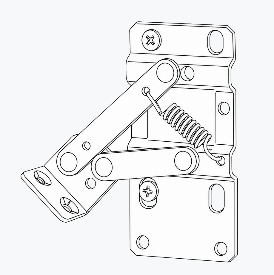 570-NI sink front hinge